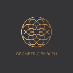 Sticker - Geometric emblem