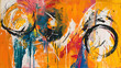 © agussuyanto - Neo expressionist abstraction with bold gestures background