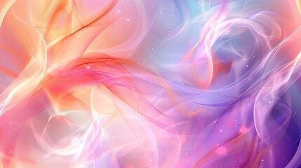Wall Mural - Abstract background with smooth shapes