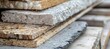 © spyrakot - Close Up of Eco-Friendly Insulation Materials for Sustainable Building Projects