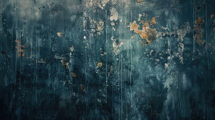 Dark, fear-inducing textured wall with stains and scratches for backdrop.