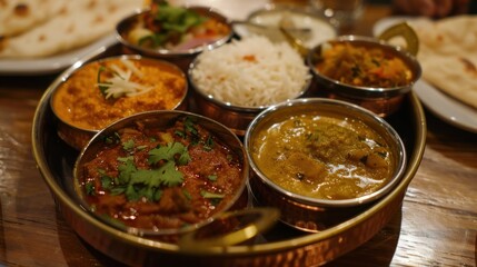 Canvas Print - Indian Cuisine: A Visual Feast