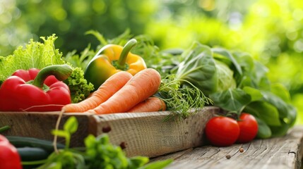 Sticker - Freshly Harvested Vegetables