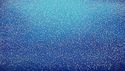 Canvas Print - A blue background with lots of small white dots