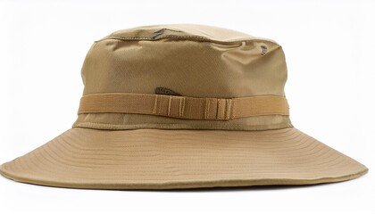 safari hat isolated on the white background