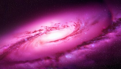 pink galaxy background space universe milky way