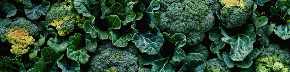 Canvas Print - Fresh Organic Broccoli