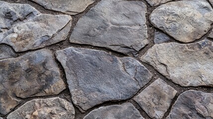 Wall Mural - Rugged stone wall texture background