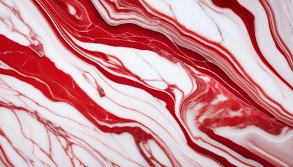 Wall Mural - luxury red and white marble natural pattern marble