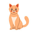 © Myurenn - Vector illustration of a cute orange cat