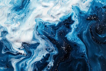 Wall Mural - abstract texture with blue tone colors