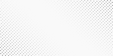 Wall Mural - seamless background of dot pattern. polka dot pattern monochrome dot texture, black and white, vecto