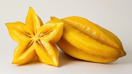 Two Starfruit Close-Up