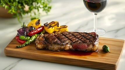 Wall Mural - grilled beef steak