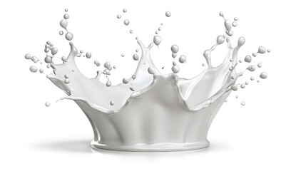 Canvas Print - Milk Splash Crown