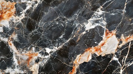 Poster - Marble texture with light, ethereal blues and gentle veining