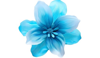 Sticker - Blue Flower