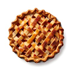 Sticker - Apple pie with lattice crust