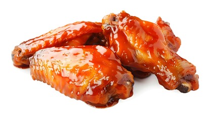 Poster - Chicken Wings with Barbecue Sauce