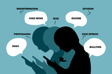 Dangers of consuming bad media and sharing it on social media. Fake news and hoax. Hate speech and bullying.