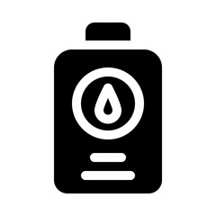 Wall Mural - brake fluid glyph icon