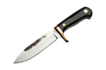 Sharp Hunting Knife with Black Handle