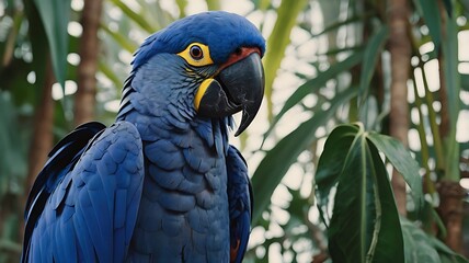 blue macaw