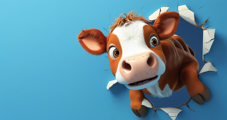 cow cartoon