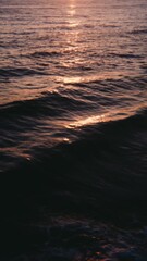 Poster - sunset over water