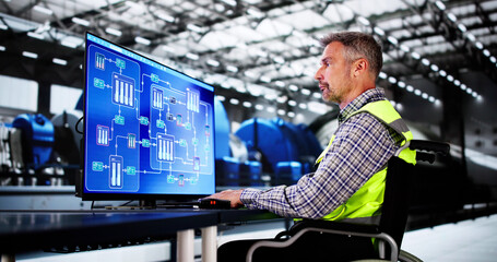 Poster - Engineer Operator Using Scada System