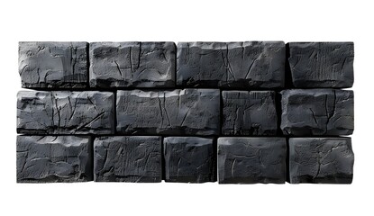 Black Stone Wall Texture