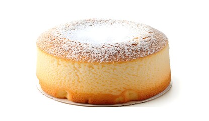 Sticker - Delicious Cheesecake with Powdered Sugar