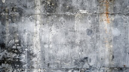 Wall Mural - Grunge background with imprint of formwork on raw concrete wall