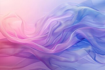 Wall Mural - Pastel tone purple pink blue gradient defocused abstract photo smooth lines pantone color background