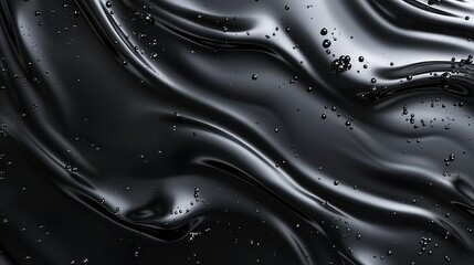 Abstract black pattern and dynamic background poster
