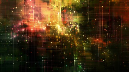 Digital Abstract Background Wallpaper of Creative Manipulation