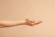 © ArtSpree - Close-up of hands massaging a back covered in oil during a relaxing spa treatment.. Beautiful simple AI generated image in 4K, unique.