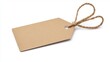 © top images - a brown tag with a string on it