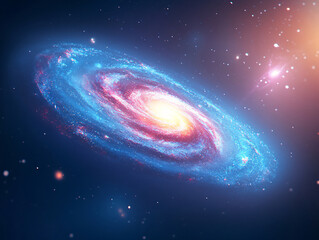Colorful cosmic nebulae Celestial wonders Cosmic starry sky concept illustration