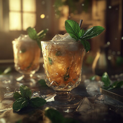 Wall Mural - Mint_Julep