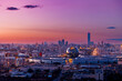 © Parilov - Astana, Kazakhstan panorama night city Nur-Sultan aerial top view