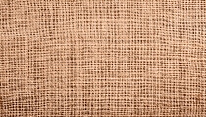 Wall Mural - light brown burlap fabric texture natural grunge background