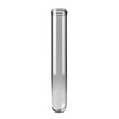 © SuperPixel Inc - Front view of a single test tube isolated on a white transparent background.