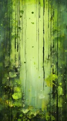 Canvas Print - Moss Material Structure Background - Generative AI