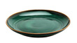 © Art by Afaq - Ceramic Green Plate Isolated on Transparent Background PNG