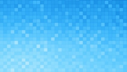 blue pixel squares in a uniform grid varying shades add depth the design is sleek and contemporary perfect for digital themes