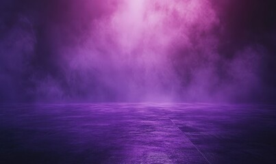 dark violet studio background banner, gradient wall backdrop