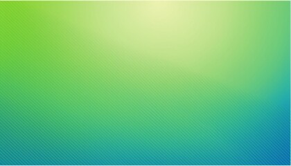 Fresh green and blue color gradient background  design