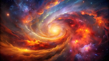 Wall Mural - Cosmic Tapestry: A Symphony of Stellar Dust and Gas  AI Generated