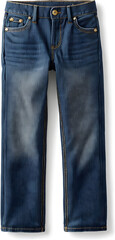 Sticker - Boys' Regular Straight-Fit Jeans,